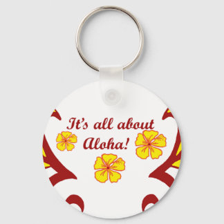 Es geht um Aloha! Schlüsselkette Schlüsselanhänger