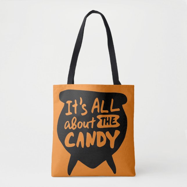Es geht um das süße Halloween Tasche (Vorderseite)