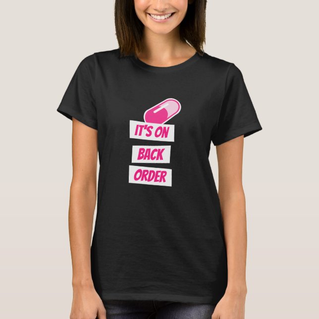 Es geht um eine komische Apotheke T-Shirt (Vorderseite)