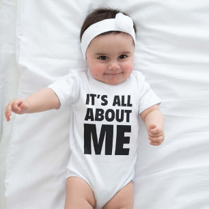 Es geht um mich baby strampler