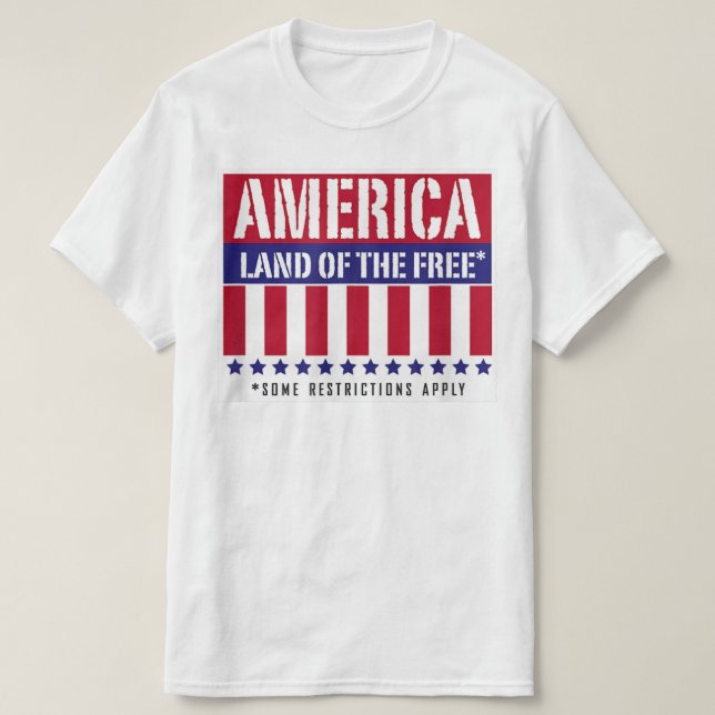 Es gelten die Beschränkungen für das Land Freesome T-Shirt (Design vorne)