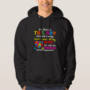 Es gibt also dieses Junge Mamaw Autismus-Bewusstse Hoodie