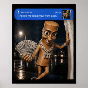 Es gibt Bewegung an der Front Tung Tung Tung Sahur Poster