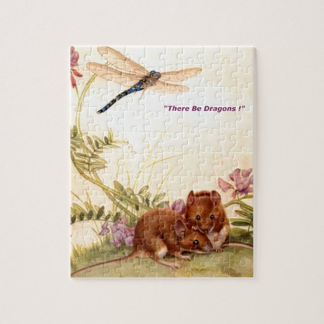 es gibt Drachen (Vertikal)