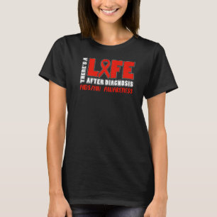 Es gibt ein Leben nach der Diagnose HIV Aids Aware T-Shirt