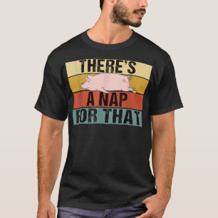 Es gibt ein Nickerchen für dieses lustige Retrosch T-Shirt