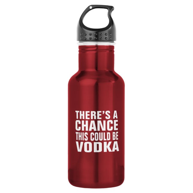 Es gibt eine Möglichkeit, die dieser Wodka sein Trinkflasche (Vorderseite)