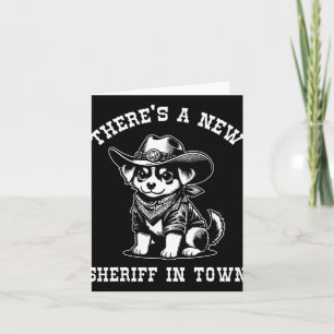 Es gibt einen neuen Sheriff in der Stadt Cowboy Hu Karte