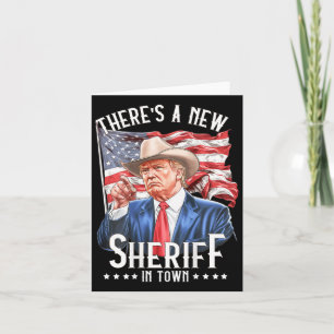 Es gibt einen neuen Sheriff in der Stadt Karte