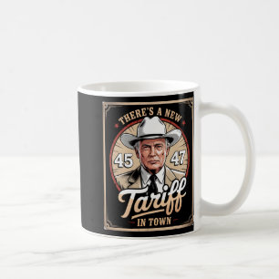 Es gibt einen neuen Zoll in der Stadt lustige Trum Kaffeetasse
