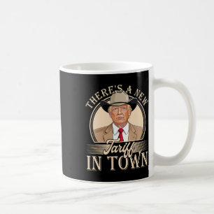 Es gibt einen neuen Zoll in der Stadt lustige Trum Kaffeetasse