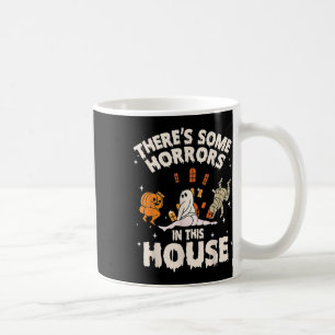 Es gibt einige Horror in diesem Haus Ghost Pumpkin Kaffeetasse