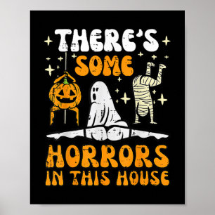 Es gibt einige Horror in diesem HosenHalloween Poster