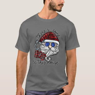 Es gibt einige HOS in diesem Haus Karierten Weihna T-Shirt
