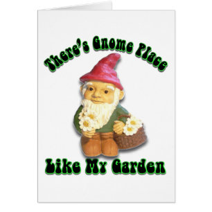 Es gibt Gnome-Platz wie meine Garten-leere Karte
