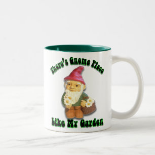 Es gibt Gnome-Platz wie meine Garten-Tasse Zweifarbige Tasse
