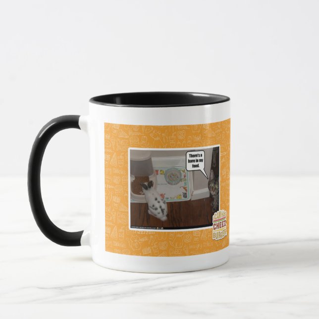 Es gibt Hasen in meiner Nahrung Tasse (Links)