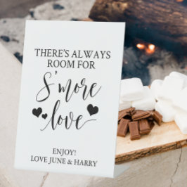 Es gibt immer Platz für mehr Liebe Hochzeit Sockelschild