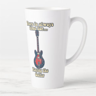 Es gibt immer Zeit, Gitarre zu spielen Milchtasse