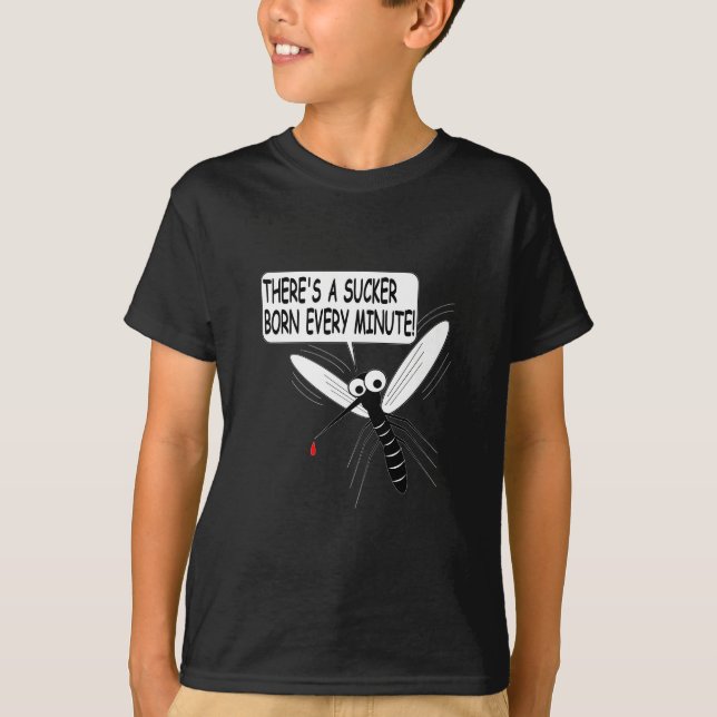 Es gibt jede Minute einen Saucker Geboren T-Shirt (Vorderseite)