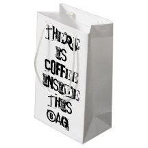 Es gibt Kaffee in dieser Tasche,
