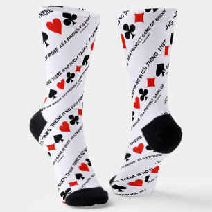 Es gibt kein freundliches Spiel der Brücke Socken