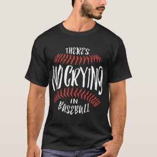 Es gibt kein Schreien Baseball-im lustigen T-Shirt
