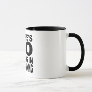 Es gibt kein Schreien bei der Programmierung Tasse