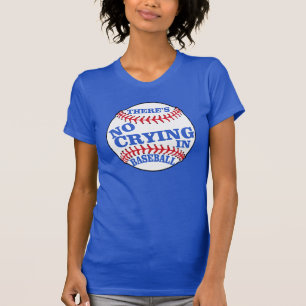 ES GIBT kein SCHREIEN in BASEBALL T-Shirt