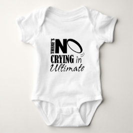 Es gibt kein Schreien in entscheidendem Baby Strampler