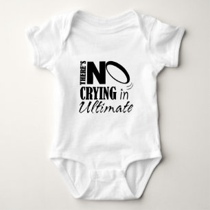 Es gibt kein Schreien in entscheidendem Baby Strampler