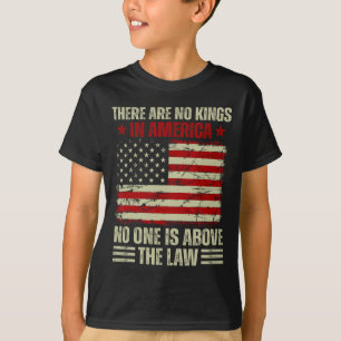 Es gibt keine Könige in Amerika, niemand ist über T-Shirt