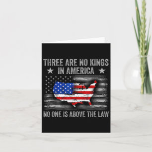 Es gibt keine Könige in den amerikanischen Fahne F Karte