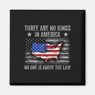 Es gibt keine Könige in den amerikanischen Fahne F Magnet