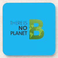 Es gibt keine Planet-B-Typografie - Grüne Erde