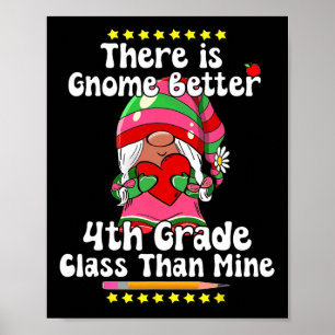 Es gibt keinen besseren Zwerg 4. Klasse Cl Hippie Poster
