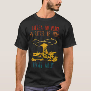 Es gibt keinen Ort, an dem ich eher als Bibertal w T-Shirt