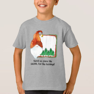 Es gibt keinen Ort wie GNOME, für die Ferien. T-Shirt