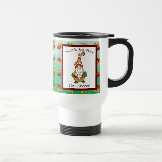 Es gibt keinen Ort wie Gnome, Kaffee vom Herbst Reisebecher (Rechts)