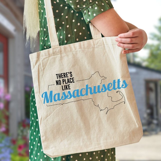 Es gibt keinen Ort wie Massachusetts, Tote Bag Tragetasche (Von Creator hochgeladen)