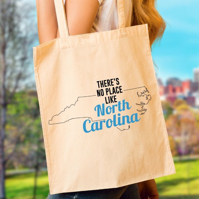 Es gibt keinen Ort wie North Carolina Tote Bag Tragetasche (Von Creator hochgeladen)