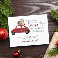 Es gibt keinen Ort wie Zuhause Red Car Geschenke b