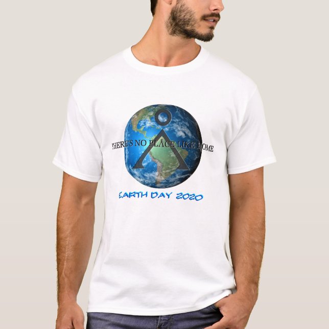 Es gibt keinen Ort wie Zuhause T-Shirt (Vorderseite)