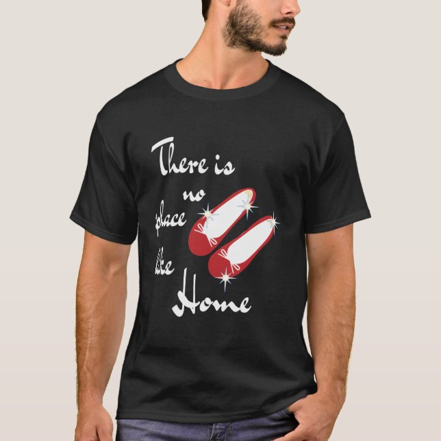 Es gibt keinen Ort wie Zuhause-wunderbarer Zaubere T-Shirt (Vorderseite)