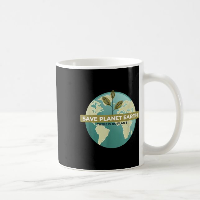 Es gibt keinen Plan B zum Klimaschutz Kaffeetasse (Rechts)