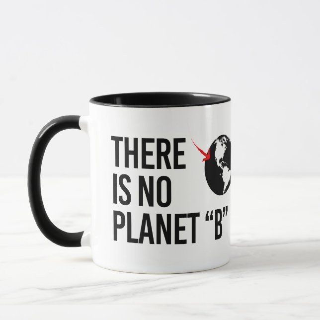 Es gibt keinen Plan(et) B Tasse (Links)