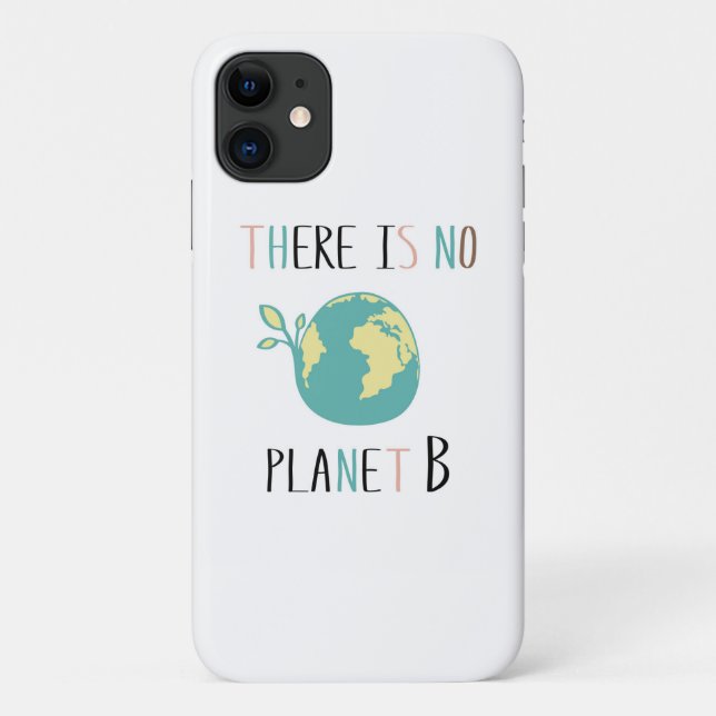 Es gibt keinen Planeten B Case-Mate iPhone Hülle (Rückseite)