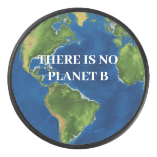Es gibt keinen Planeten B Eishockey Puck