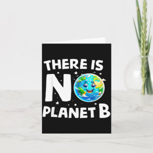 Es gibt keinen Planeten B Erdklima-Bewusstsein Karte