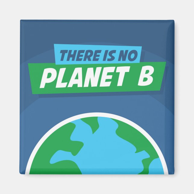 Es gibt keinen Planeten B Magnet (Vorne)